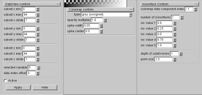 Isosurface Controls